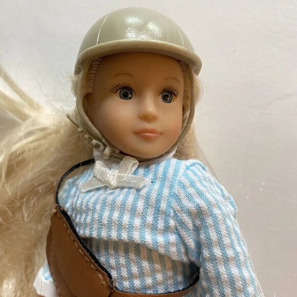 Lori Our Generation Mini Doll Blonde Aveline Horse Rider Equestrian Toy Battat - Picture 1 of 3